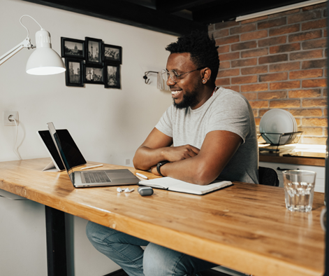 Research shows that people are productive in their home environments